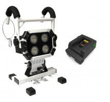 TradeTuff Tuff-T4000 Lumen Cordless Work Light + 5-in-1 (Dewalt) Power Adapter £143.95